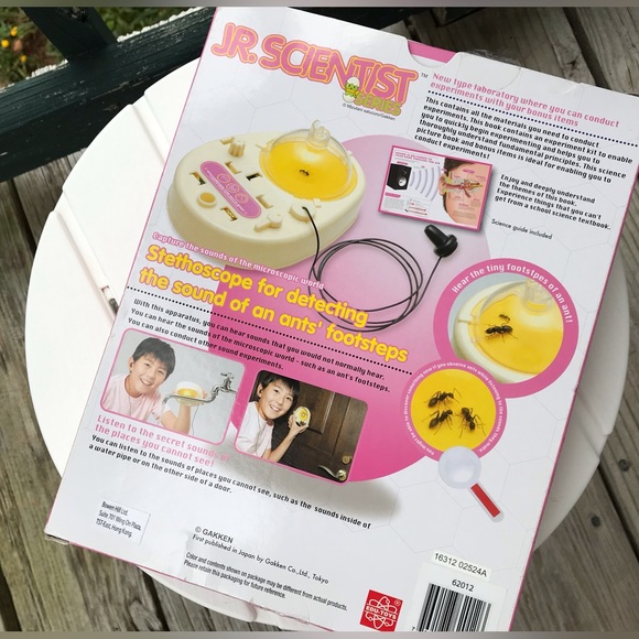 NEW Educational Toy JR SCIENTIST Stethoscope Detecting Sound Learning Game Sci - Picture 5 of 7